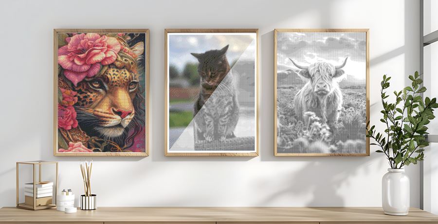 Diamond painting kit complet