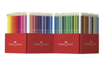 Crayon de couleur Faber Castell Castle Étui en carton A 60 pièces