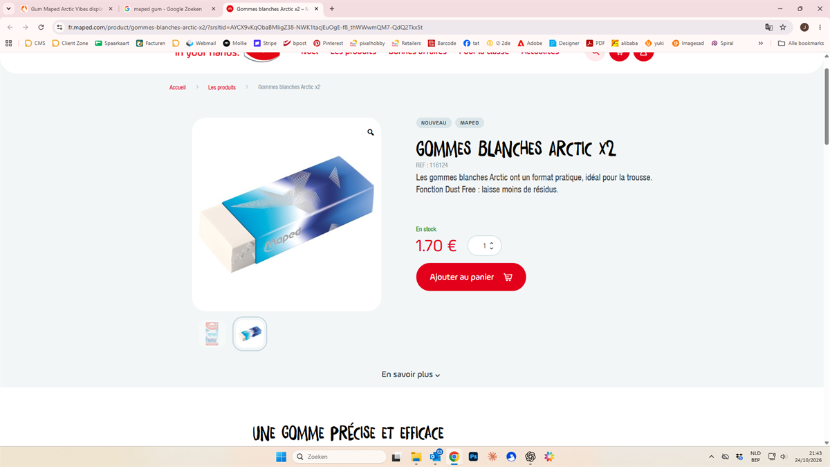 gomme Maped