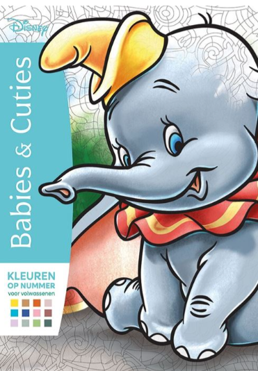 Couleurs par numéro Disney Bébés &amp; Petits Choux