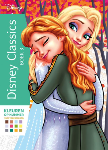 Couleurs par numéro Disney classique livre 3
