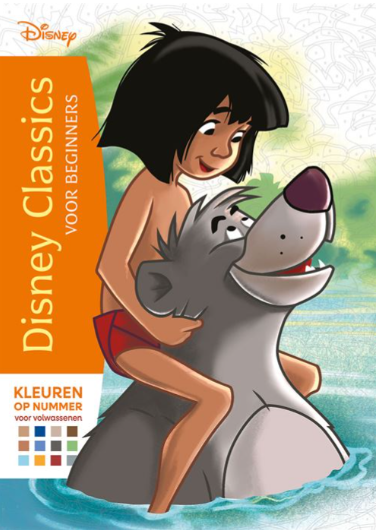 Couleurs par numéro Disney Classic pour débutants