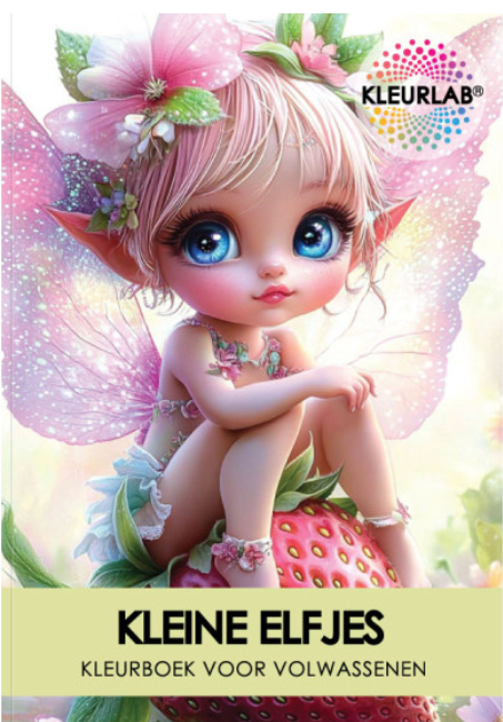 Livre de coloriage de Kleurlab petits elfes