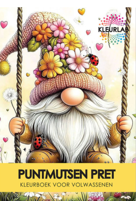 Livre de coloriage de Kleurlab Bonnet pointu amusement