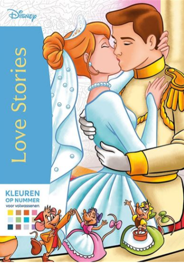Couleurs par numéro Disney Love stories