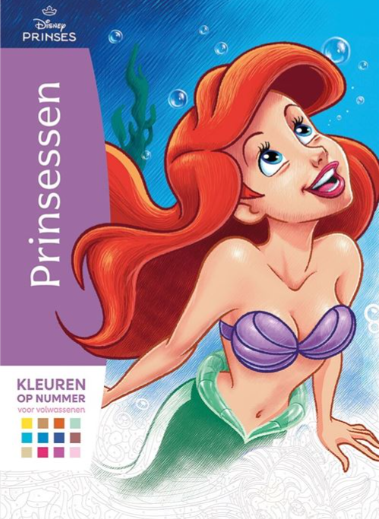 Couleurs par numéro des princesses Disney