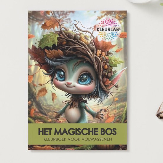 Livre de coloriage de Kleurlab Le bois magique