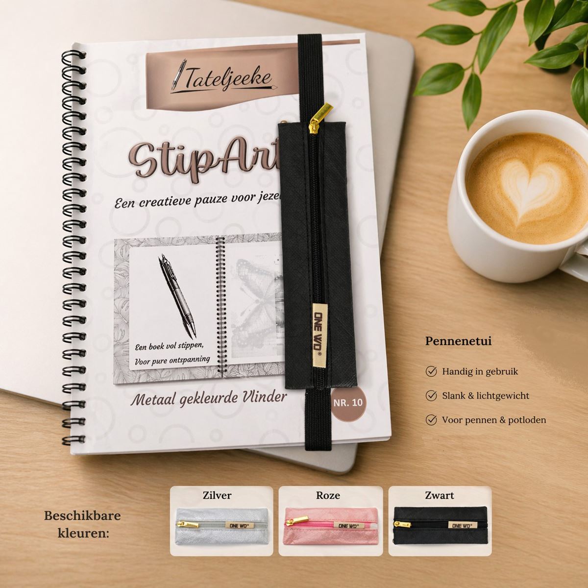 Penhouder vorm pennenzak