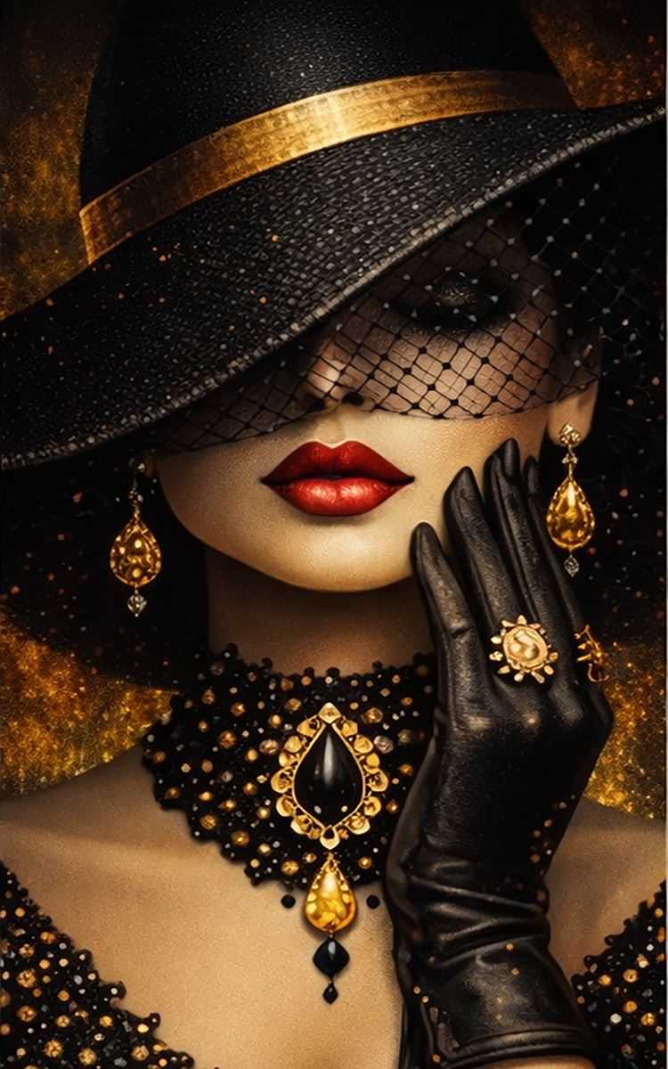 Elegante dame