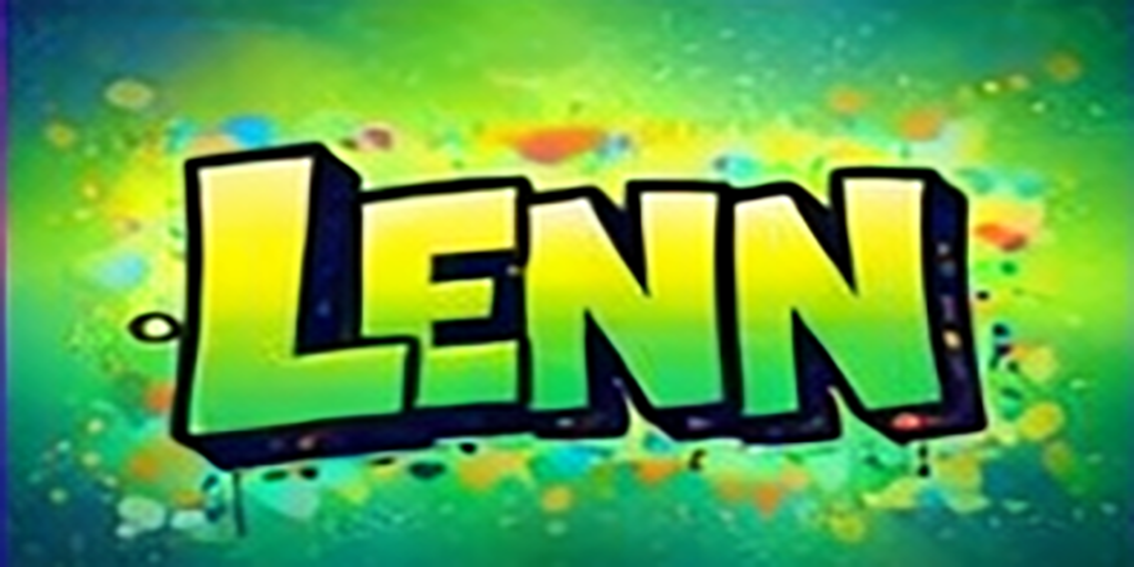 Gepersonaliseerde Diamond painting naam 40x20 Neon Fresh