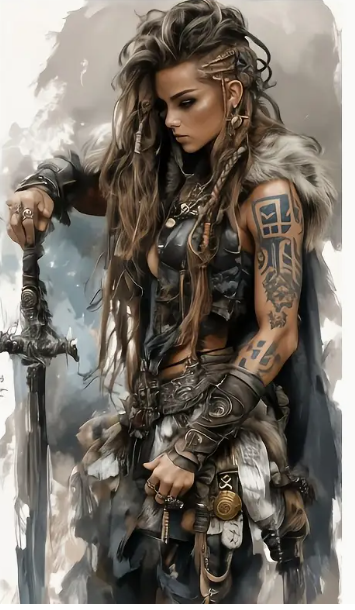 Viking vrouw
