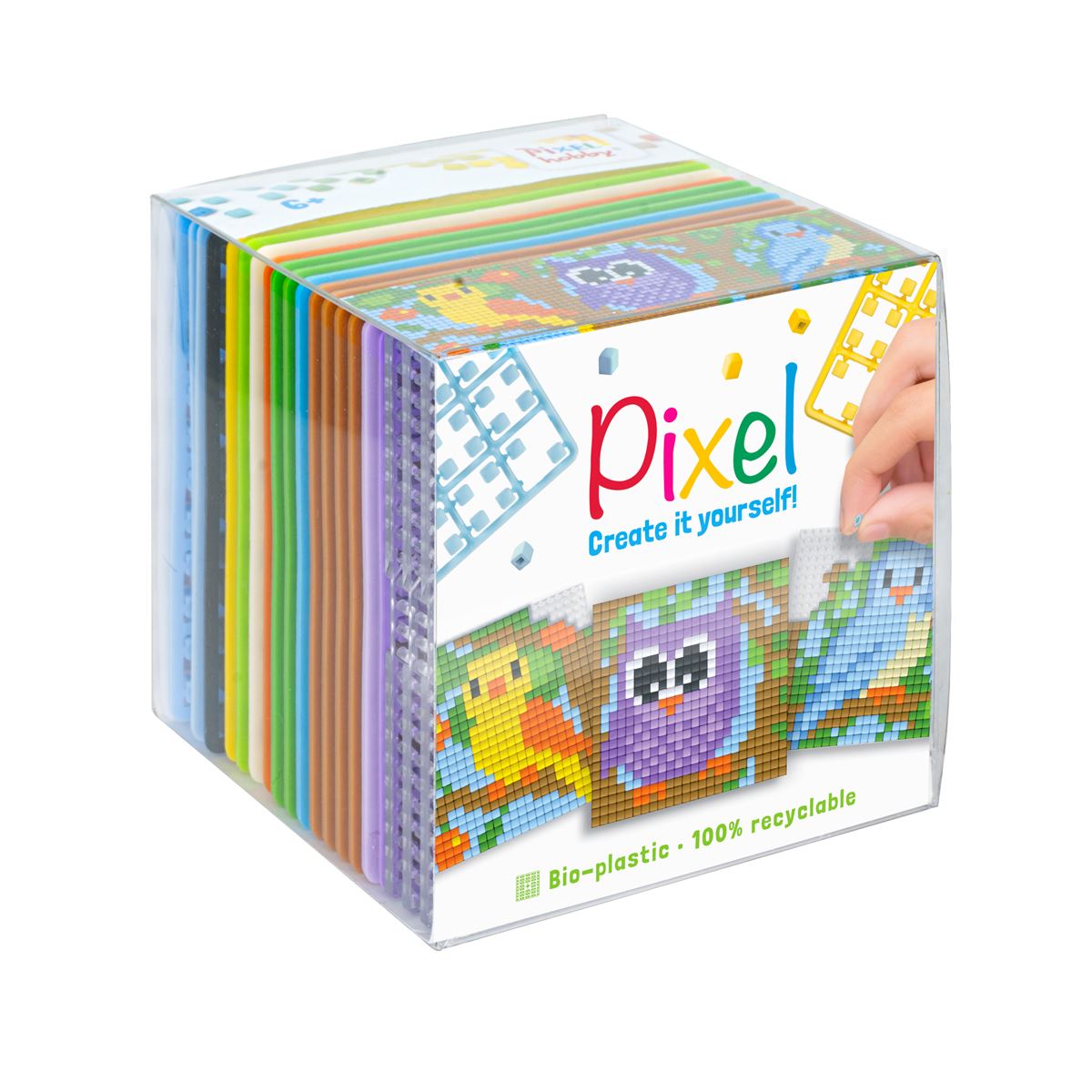 Pixel 3-pack - Vogels