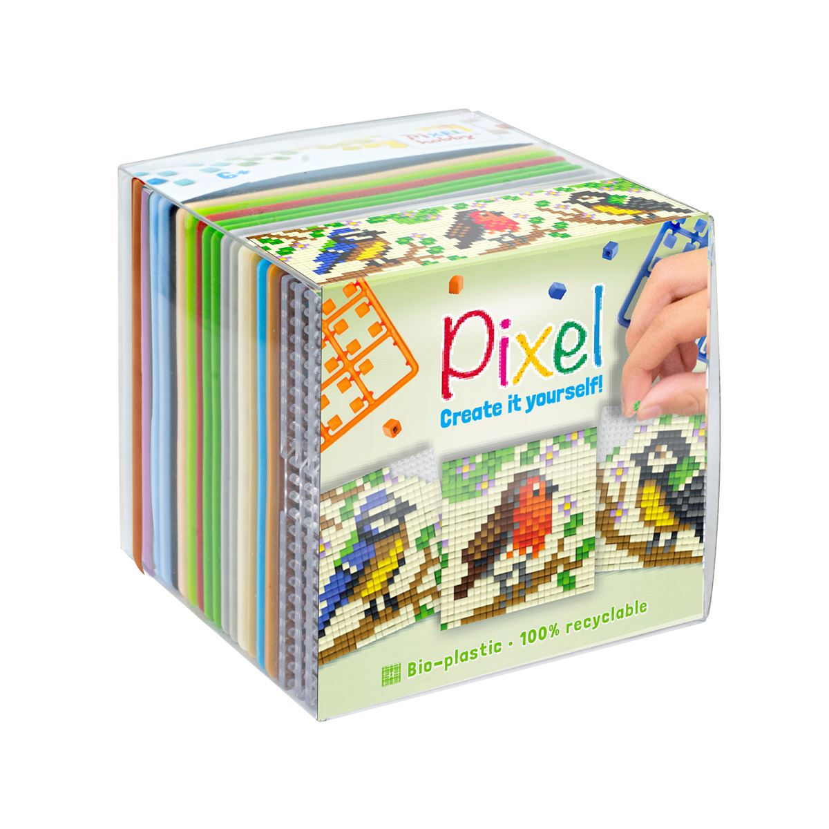 Pixel 3-pack - Vogels