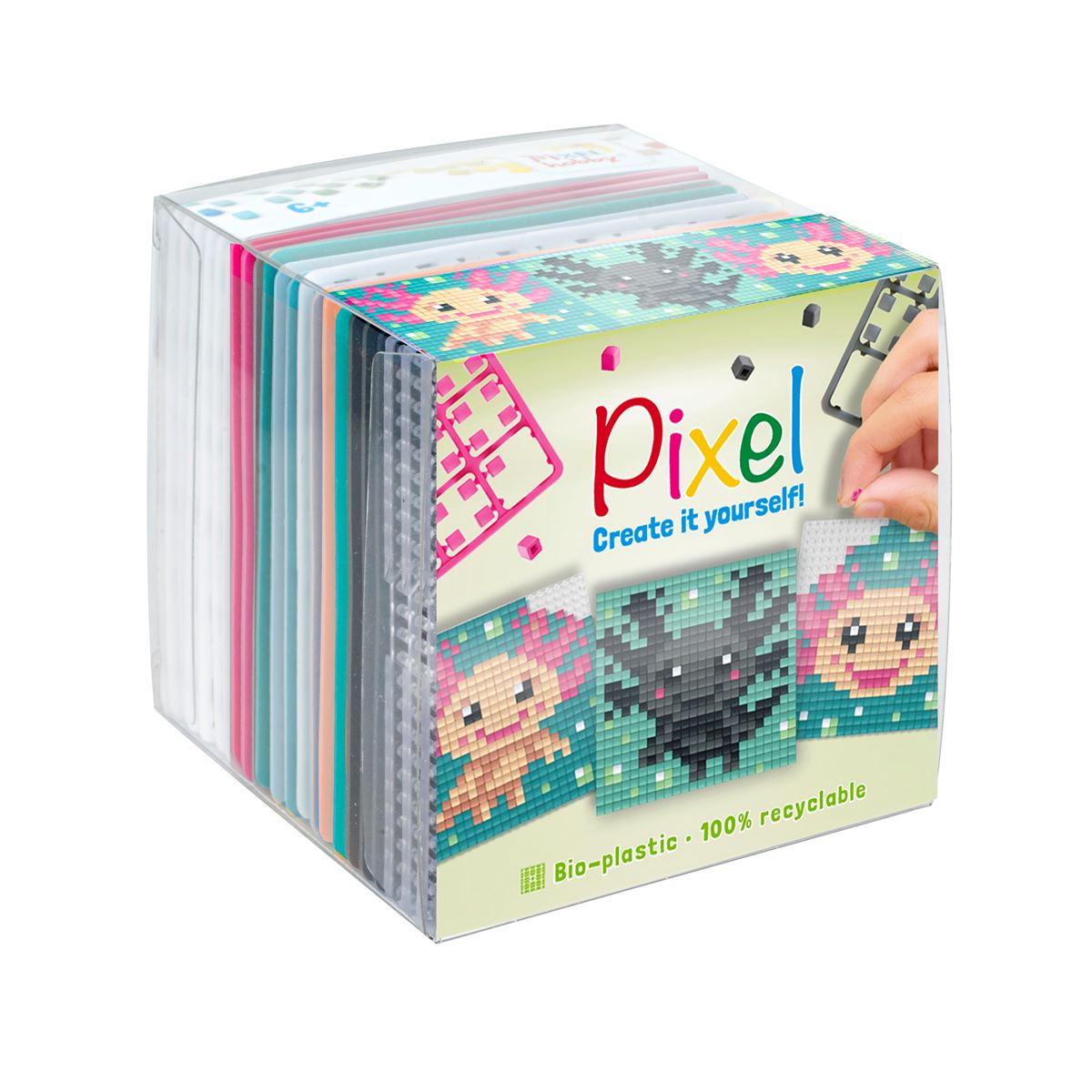 Pixel 3-pack - Axolotl