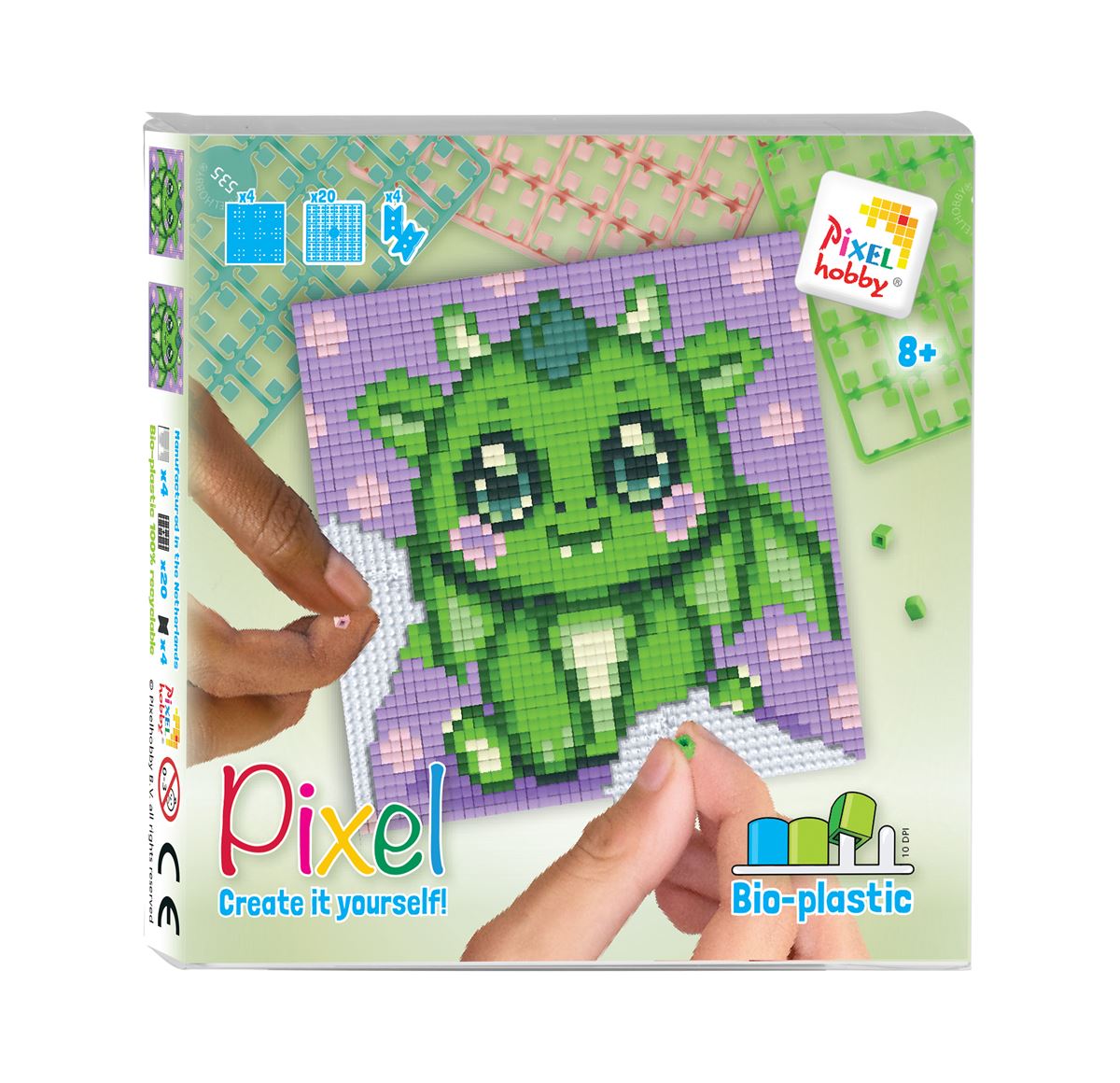 Pixel set -Draakje